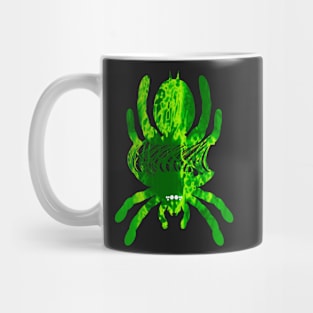 Tarantula Silhouette V46 (Tie Dye) Mug